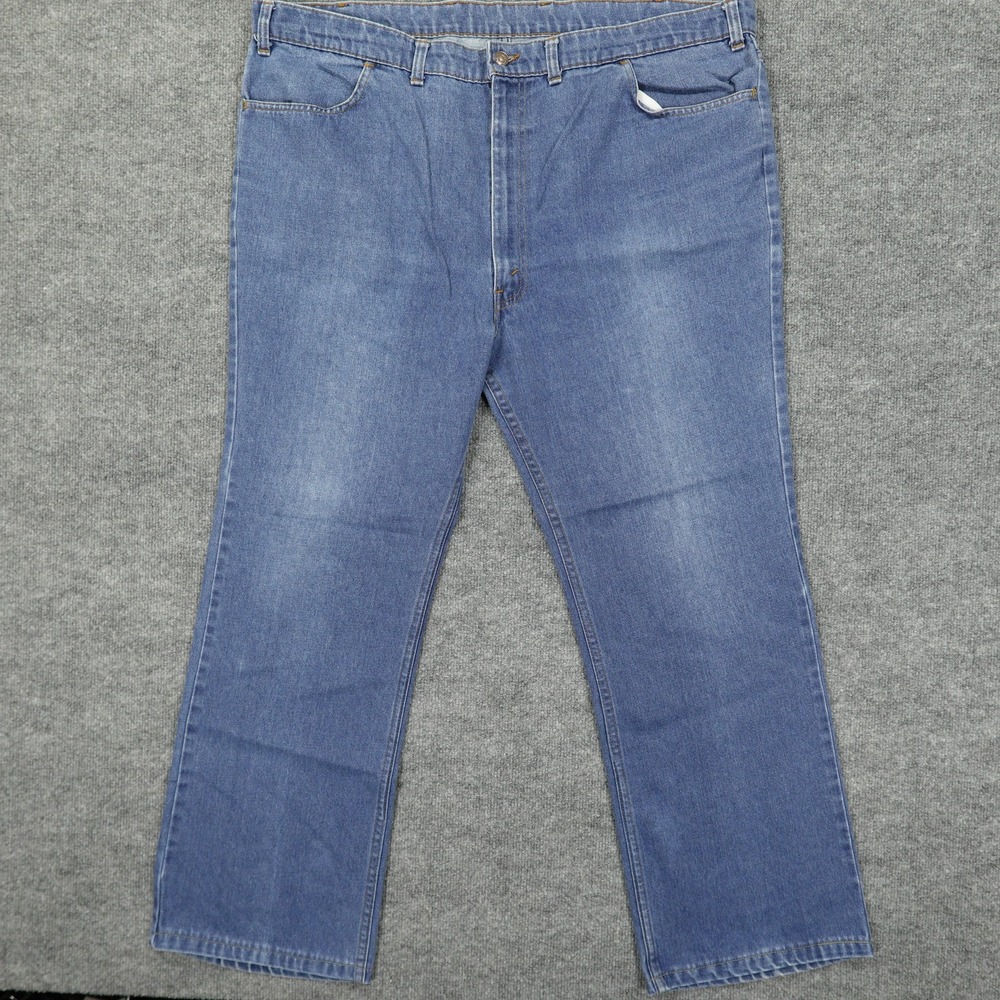 Vintage Levis Orange Tab Jeans Mens 44x31 Blue Denim Relaxed Straight Leg 80s